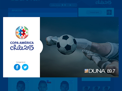 Especial Copa América copa américa web
