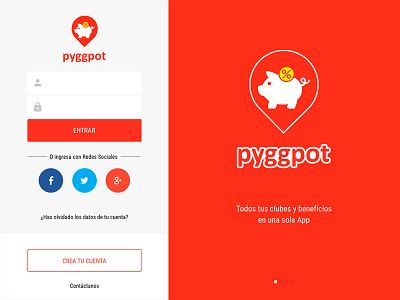 Pyggpot App Design