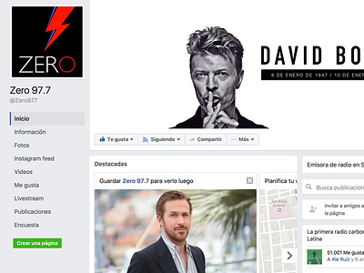 Cover Facebook Radio Zero