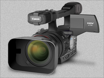 Canon EOS video camera