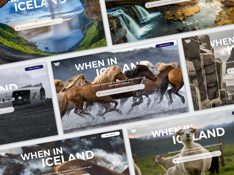 When In Iceland Homepage desktop homepage iceland hero image