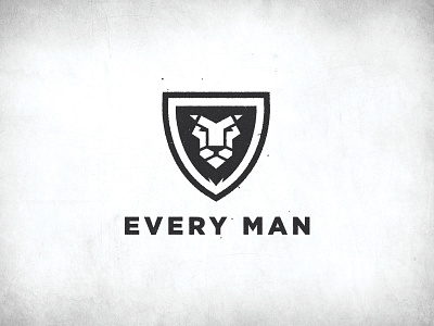 Every Man Ministries church lion logo men