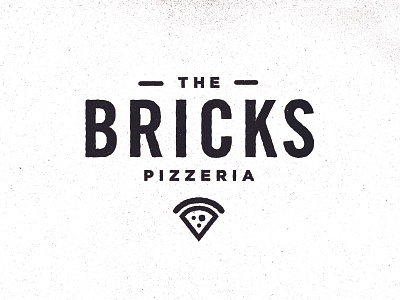 Bricks #1 logo pizza