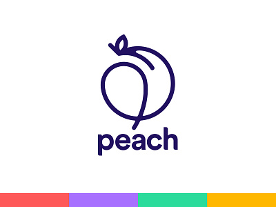 Final Mark + Color Palette branding color identity illustration logo palette peach