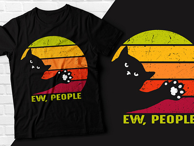 Ew people cat t-shirt