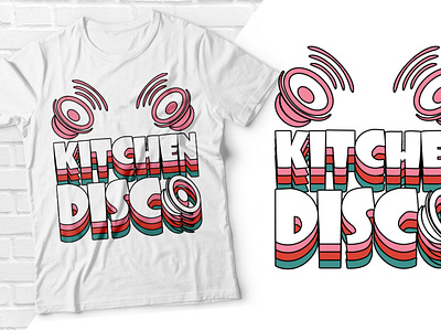 Kitchen Disco T-shirt kitchen disco t shirt tee design