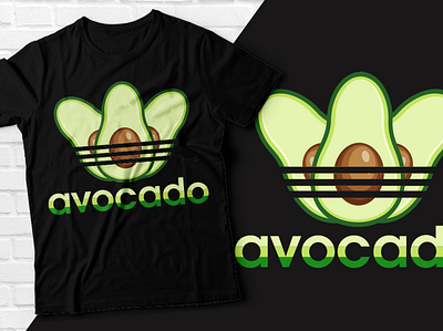 Avocado T-shirt avocado t shirt best selling t shirt graphic design illustration motion graphics tee design typography