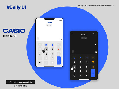 CASIO CALCULATOR Mobile UI