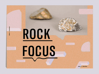 Rock Focus deandonohoe gif poster rocks