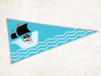 Pirate Flag flag pennant pirate ship