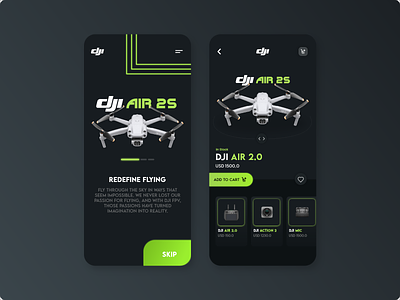 DJI Drone - Drone Shop app