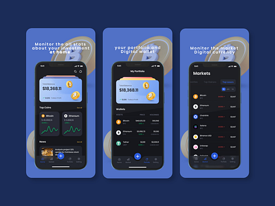 App Store Screenshot Carpton-Crypto Currency