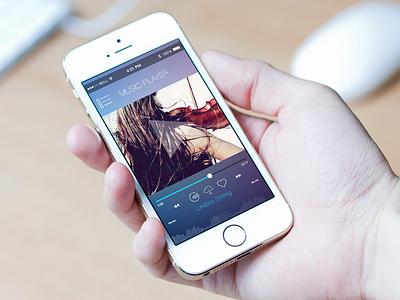 Music player music player screen ui