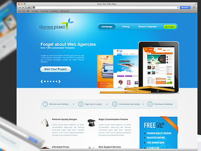 Theme Pixel Design application ui user experience user interface ux web web design wireframe