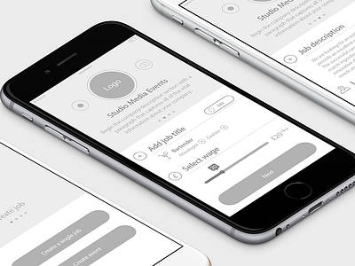 High fidelity wireframes app application ios ios app iphone app mobile mobile application ui user experience user interface ux wireframe