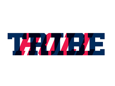 Roll Tribe Dribbble baseball cleveland indians rally together roll tribe tribe typograhpy windians world series