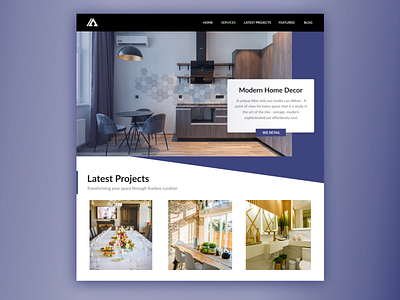 Home Decor Website Design