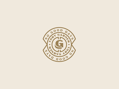 Nothing Good brand brand identity branding g logo logodesign scythe self vintage vintage badge