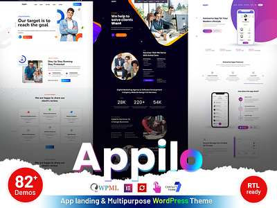 App, SaaS, Digital Agency & Multipurpose Theme
