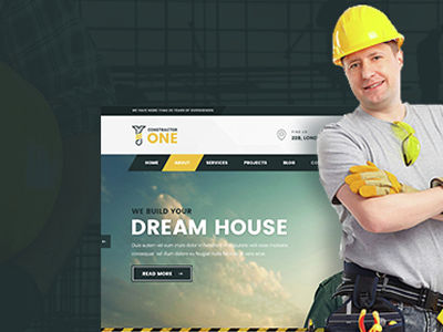 Constructor One | Construction WordPress Theme