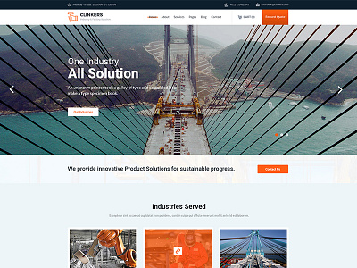 Clinkers - Industry Factory & Engineering Template