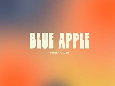 Blue Apple Funky Cider Logo