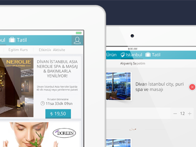 Yakala.co iPad Design app buy deal design interface ios ios7 ipad ui