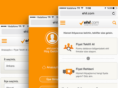 Mobile Web Design design ehil iphone mobile mobile web responsive ui ux