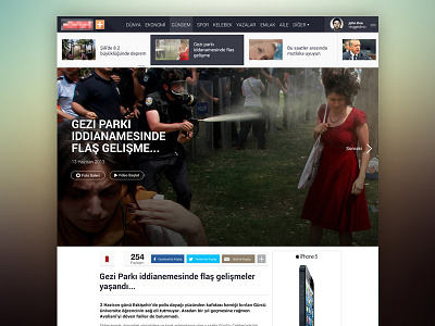 Content Detail content magazine new new detail ui ux web web design