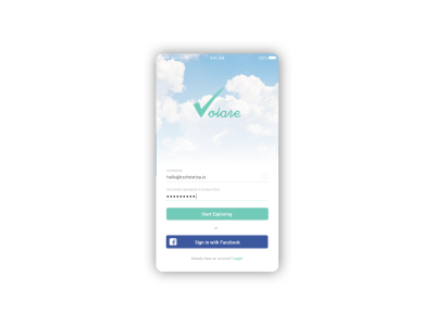 Daily UI #001 - Sign Up 001 dailyui login sign in sign up