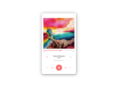 Daily UI #009 Music Player 009 app daily ui music music player