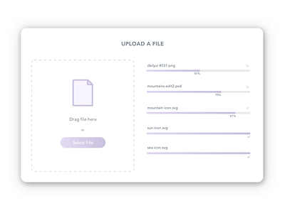 Daily UI #031 - File Upload