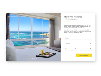 Daily UI #067 - Hotel Booking 067 daily ui hotel booking