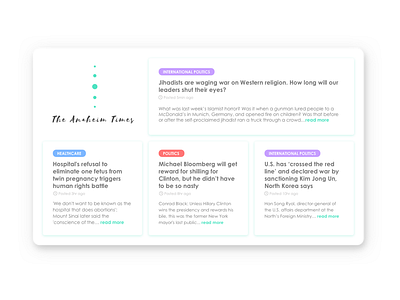 Daily UI #094 - News daily ui
