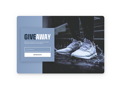 Daily UI #097 - Giveaway daily ui