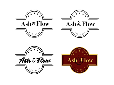Ash & Flow Logo Design logo
