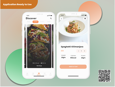 Ultimate Recipes App flutter 3.0 Cooking app Android and IOS 3d graphic design recipes application restaurant ui