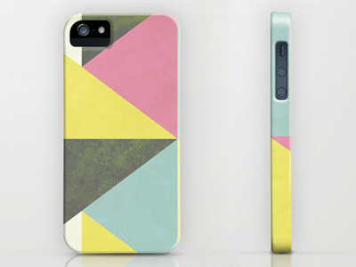 "What's Your Angle" iPhone 5 Case angle case colorful iphone phone triangle vector