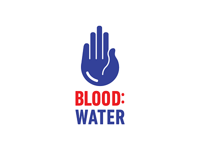 Blood: Water Logo Concept