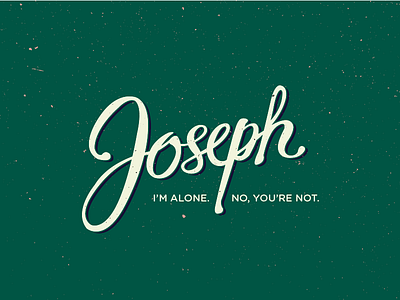 Joseph hand lettering joseph music oregon