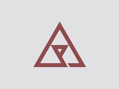 Dual-Triangle Icon geometric geometry icon triangle