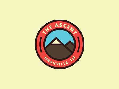 The Ascent Badge badge logo ministry mountain nashville special needs the ascent