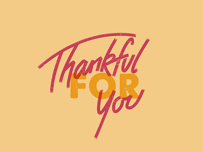 Thankful grunge hand lettering text overlay thankful thanks thanksgiving