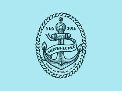 VBS 2018 T-Shirt christ presbyterian church nautical shipwrecked traditional vacation bible school vbs