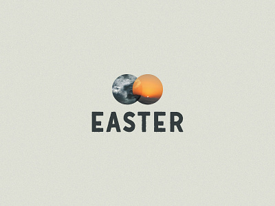 Easter Concept - 2 christ easter overlap resurrection type