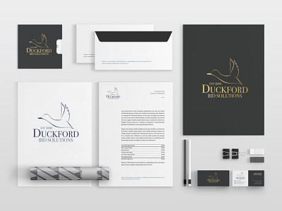 Duckford branding design graphic design logo