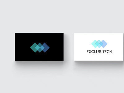 ExclusTech branding design graphic design logo