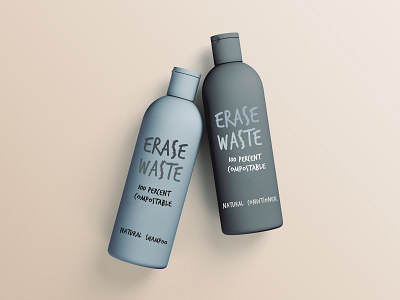 Erase Waste branding design graphic design illustration logo