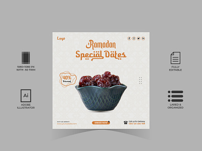 Ramadan Social Media Post Design ads design