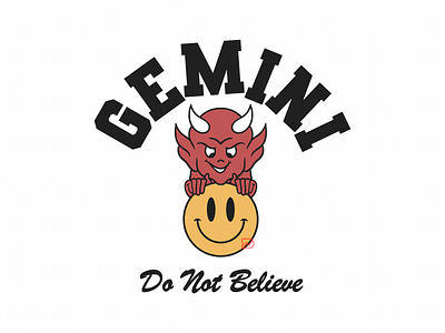 Gemini apparel art artist artwok branding clothing designer graphic design handrawn identity ilustration logo merch nrand tshirt